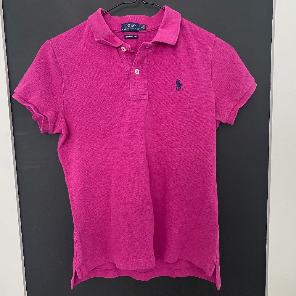 Polo Ralph Lauren Women's Cotton Shirt Skinny Fit Size M